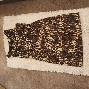 Alex Dress- Animal Print - Size 12